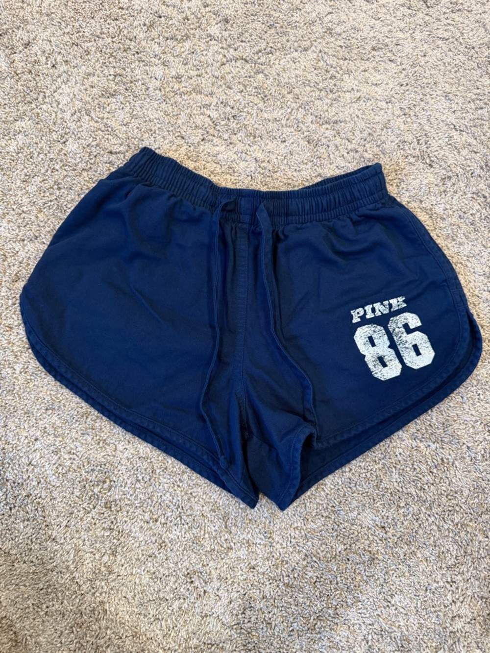 PINK Victoria's Secret Navy Dorm Lounge Shorts